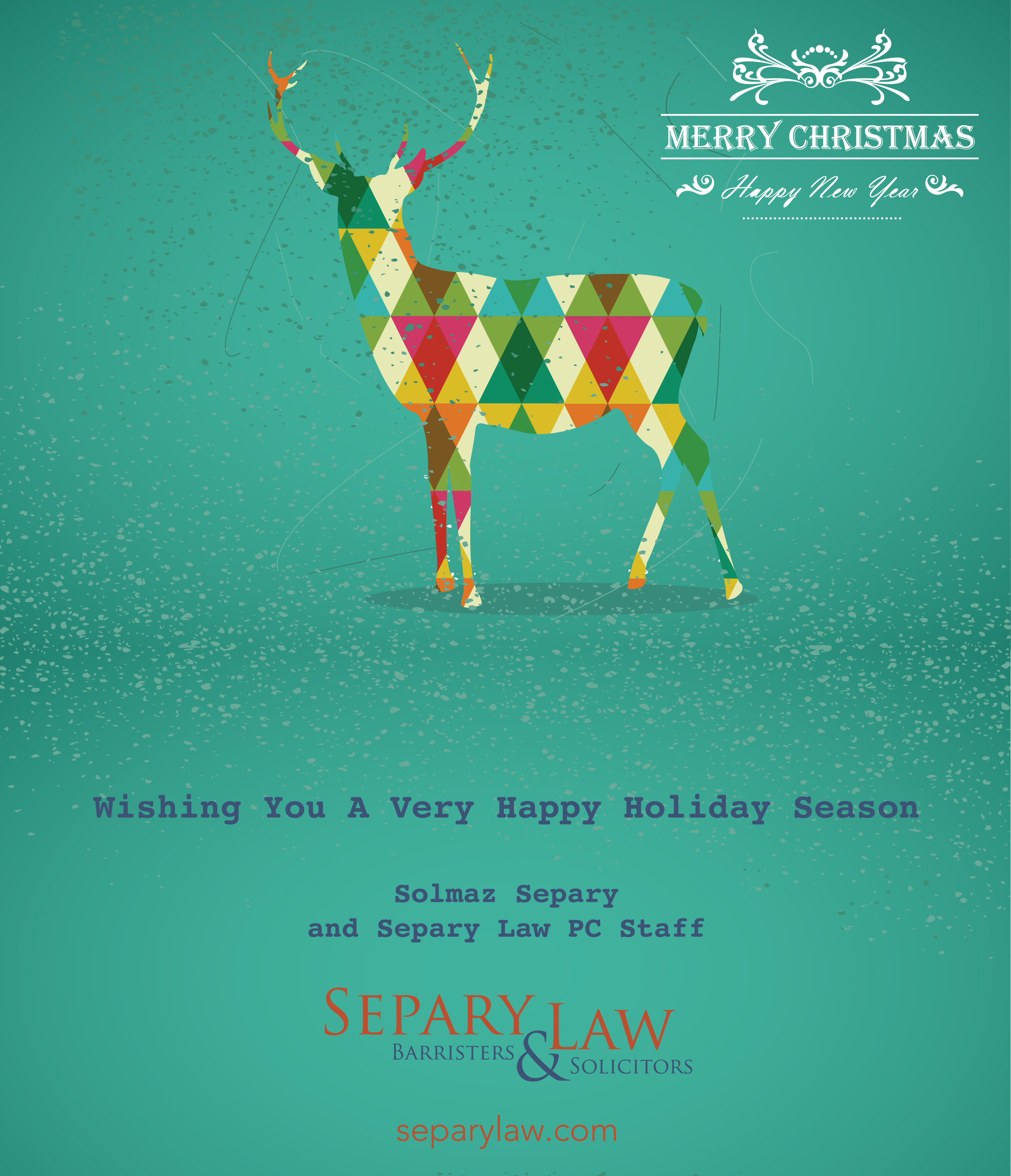 Separy Law Greeting Card 2017 Email 2
